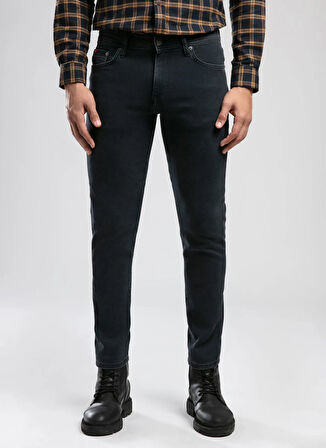 Lee Cooper Normal Bel Slim Straight Mavi Erkek Denim Pantolon 261 LCM 121006 JAGGER GERMANKE OD