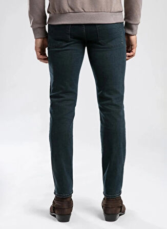 Lee Cooper Normal Bel Slim Straight Mavi Erkek Denim Pantolon 261 LCM 121007 JAGGER FERB CAB DARK