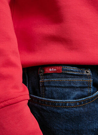 Lee Cooper Normal Bel Slim Straight Mavi Erkek Denim Pantolon 261 LCM 121011 JAGGER EDDIE DIB