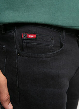 Lee Cooper Normal Bel Slim Straight Siyah Erkek Denim Pantolon 261 LCM 121012 JAGGER BALFE VENOM