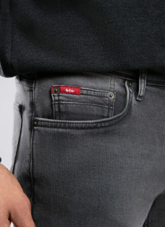Lee Cooper Normal Bel Slim Straight Gri Erkek Denim Pantolon 261 LCM 121013 JAGGER ALDORA VBL
