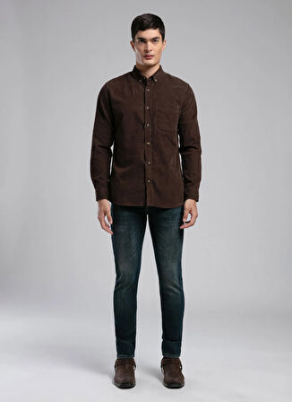 Lee Cooper Normal Bel Slim Straight Mavi Erkek Denim Pantolon 261 LCM 121015 JAGGER HARDER JUNIP