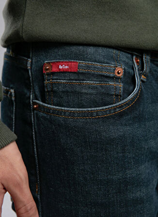 Lee Cooper Normal Bel Slim Straight Mavi Erkek Denim Pantolon 261 LCM 121015 JAGGER HARDER JUNIP