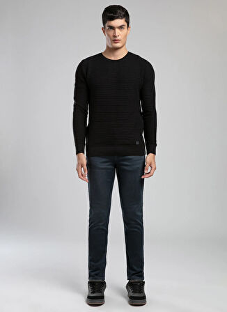 Lee Cooper Normal Bel Slim Straight Mavi Erkek Denim Pantolon 261 LCM 121016 JAGGER ABIGAIL IRIS