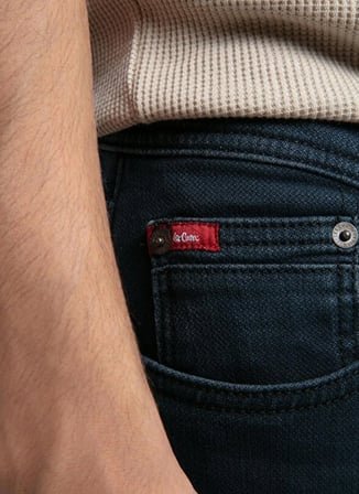 Lee Cooper Lacivert Erkek Slim Straight Denim Pantolon 261 LCM 121024 JAGGER EDESSA RTB