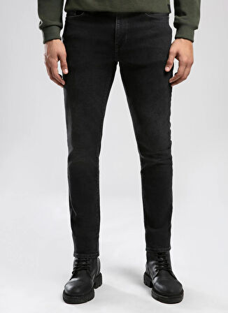 Lee Cooper Normal Bel Slim Fit Siyah Erkek Denim Pantolon 261 LCM 121027 JACK EDDIE VENOM