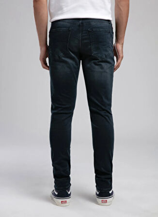 Lee Cooper Normal Bel Slim Fit Mavi Erkek Denim Pantolon 261 LCM 121028 JACK ABIGAIL ISLAND