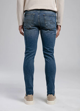 Lee Cooper Normal Bel Slim Fit Mavi Erkek Denim Pantolon 261 LCM 121031 JACK EDDIE STONE