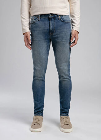 Lee Cooper Normal Bel Slim Fit Mavi Erkek Denim Pantolon 261 LCM 121031 JACK EDDIE STONE