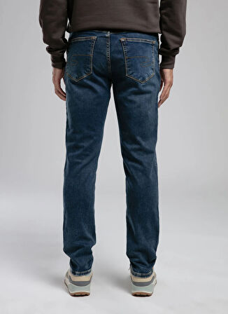 Lee Cooper Normal Bel Slim Fit Mavi Erkek Denim Pantolon 261 LCM 121032 JACK BALFE MID BLUE