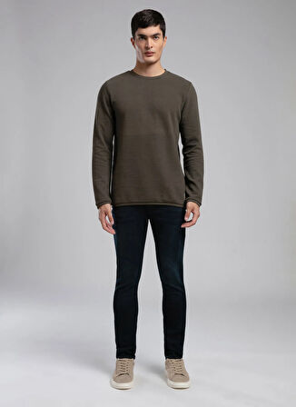 Lee Cooper Normal Bel Slim Fit Mavi Erkek Denim Pantolon 261 LCM 121036 JACK EDESSA RTB DARK