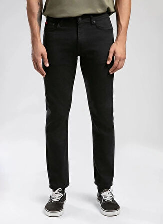 Lee Cooper Normal Bel Straight Mavi Erkek Denim Pantolon 261 LCM 121037 HARRY STAY BLACK