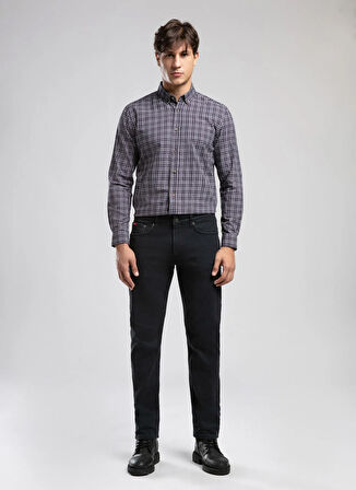 Lee Cooper Normal Bel Straight Mavi Erkek Denim Pantolon 261 LCM 121038 HARRY GERMANKE WASH