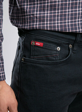 Lee Cooper Normal Bel Straight Mavi Erkek Denim Pantolon 261 LCM 121038 HARRY GERMANKE WASH