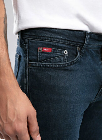Lee Cooper Normal Bel Straight Mavi Erkek Denim Pantolon 261 LCM 121041 HARRY EDDIE ISL OD