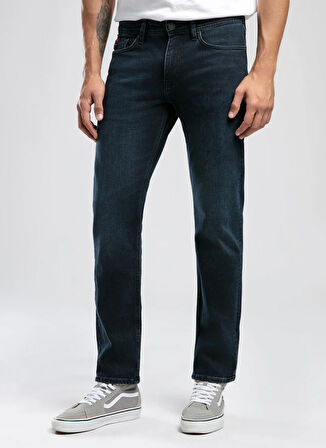 Lee Cooper Normal Bel Straight Mavi Erkek Denim Pantolon 261 LCM 121041 HARRY EDDIE ISL OD