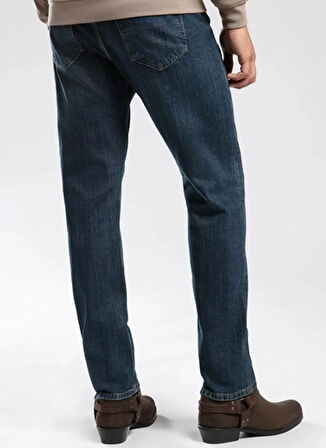 Lee Cooper Normal Bel Straight Mavi Erkek Denim Pantolon 261 LCM 121044 HARRY HIROSHI DARK