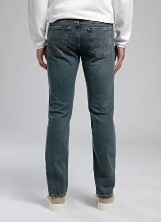 Lee Cooper Normal Bel Straight Mavi Erkek Denim Pantolon 261 LCM 121045 HARRY ANGEL BLUE
