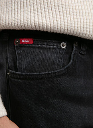 Lee Cooper Yüksek Bel Straight Siyah Erkek Denim Pantolon 261 LCM 121047 RICKY ROSTOV BLACK