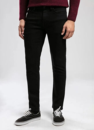 Lee Cooper Normal Bel Skinny Fit Siyah Erkek Denim Pantolon 261 LCM 121053 JEFF EMILIA VENOM