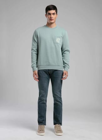 Lee Cooper Su Yeşili Erkek Straight Denim Pantolon 261 LCM 121058 HARRY FRANCESCA