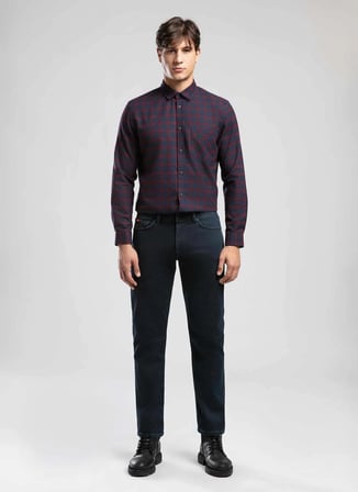 Lee Cooper Lacivert Erkek Straight Denim Pantolon 261 LCM 121060 HARRY ABIGAIL ISL