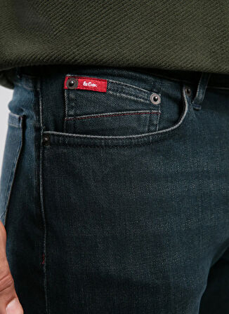Lee Cooper Normal Bel Straight Mavi Erkek Denim Pantolon 261 LCM 121061 HARRY FERB CAB DARK