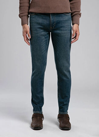Lee Cooper Normal Bel Slim Fit Mavi Erkek Denim Pantolon 261 LCM 121063 JACK ANGEL MID