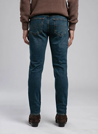 Lee Cooper Normal Bel Slim Fit Mavi Erkek Denim Pantolon 261 LCM 121063 JACK ANGEL MID