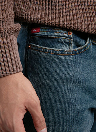 Lee Cooper Normal Bel Slim Fit Mavi Erkek Denim Pantolon 261 LCM 121063 JACK ANGEL MID
