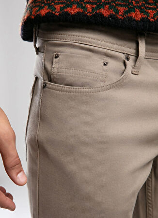 Lee Cooper Normal Bel Slim Straight Bej Erkek Chino Pantolon 261 LCM 221002 JAGGER K. BEJ