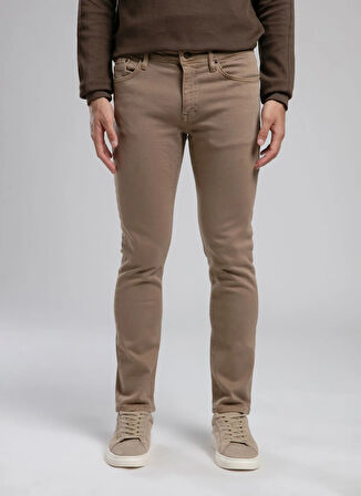 Lee Cooper Normal Bel Slim Straight Bej Erkek Chino Pantolon 261 LCM 221003 JAGGER ND 2 K. BEJ