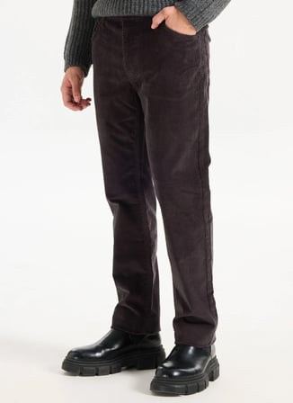 Lee Cooper Gri Erkek Straight Chino Pantolon 261 LCM 221004 RICKY ND 1 GRİ