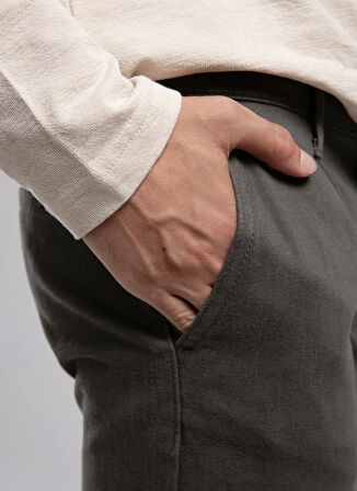 Lee Cooper Normal Bel Straight Haki Erkek Chino Pantolon 261 LCM 221006 ROBB HAKİ