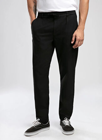 Lee Cooper Normal Bel Straight Siyah Erkek Chino Pantolon 261 LCM 221009 MATTEOS SİYAH