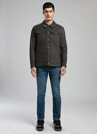 Lee Cooper Regular Fit Haki Erkek Ceket 261 LCM 231001 PRESTON HAKİ