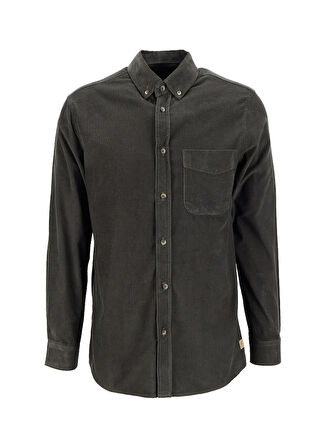 Lee Cooper Regular Fit Haki Erkek Gömlek 261 LCM 241001 WORNES HAKİ