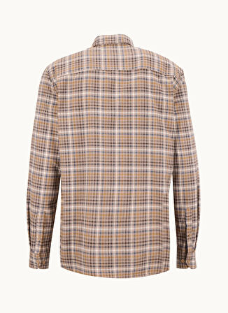 Lee Cooper Regular Fit Bej Erkek Gömlek 261 LCM 241009 LORSE BEJ EKOSE