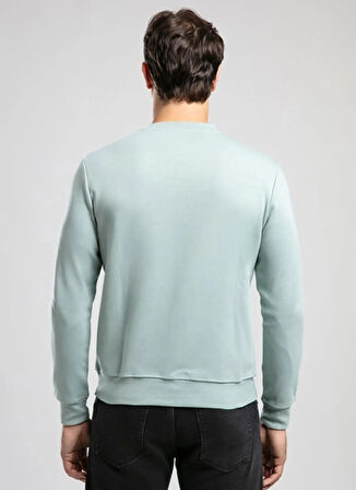 Lee Cooper Yuvarlak Yaka Mint Erkek Sweatshırt 261 LCM 241042 DORRES MINT