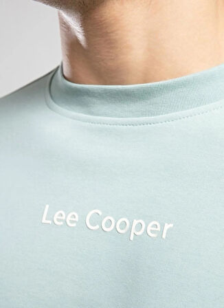 Lee Cooper Yuvarlak Yaka Mint Erkek Sweatshırt 261 LCM 241042 DORRES MINT