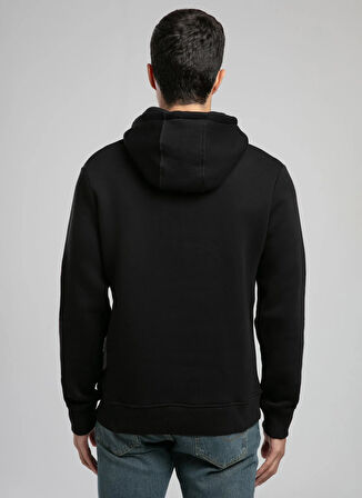 Lee Cooper Kapüşon Yaka Siyah Erkek Sweatshırt 261 LCM 241054 BARTEX SİYAH