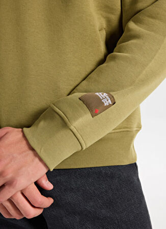 Lee Cooper Kapüşon Yaka Açık Haki Erkek Sweatshırt 261 LCM 241071 NATHAN A. HAKİ