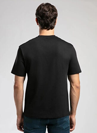 Lee Cooper Yuvarlak Yaka Siyah Erkek T-Shirt 261 LCM 242001 HEVASS SİYAH