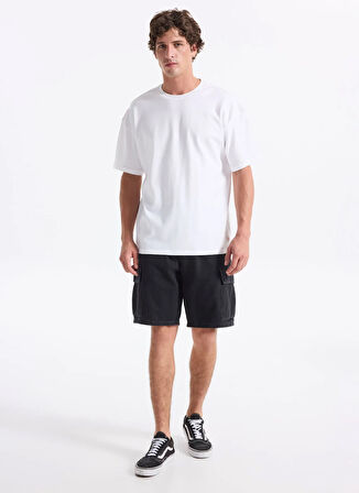 Lee Cooper Yuvarlak Yaka Beyaz Erkek T-Shirt 261 LCM 242002 MERISO BEYAZ