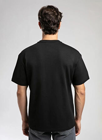 Lee Cooper Yuvarlak Yaka Siyah Erkek T-Shirt 261 LCM 242002 MERISO SİYAH