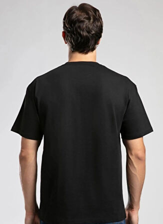 Lee Cooper Yuvarlak Yaka Siyah Erkek T-Shirt 261 LCM 242003 WEST SİYAH