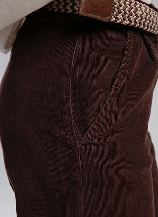 Lee Cooper Yüksek Bel Normal Kahve Kadın Pantolon 261 LCF 221002 DAYS KAHVE