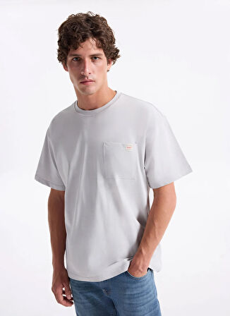 Lee Cooper Yuvarlak Yaka Taş Erkek T-Shirt 261 LCM 242003 WEST TAŞ