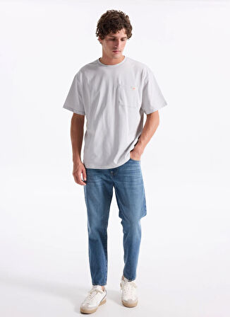 Lee Cooper Yuvarlak Yaka Taş Erkek T-Shirt 261 LCM 242003 WEST TAŞ