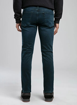 Lee Cooper Normal Bel Slim Straight Mavi Erkek Denim Pantolon 261 LCM 121067 JAGGER GABARONE OD